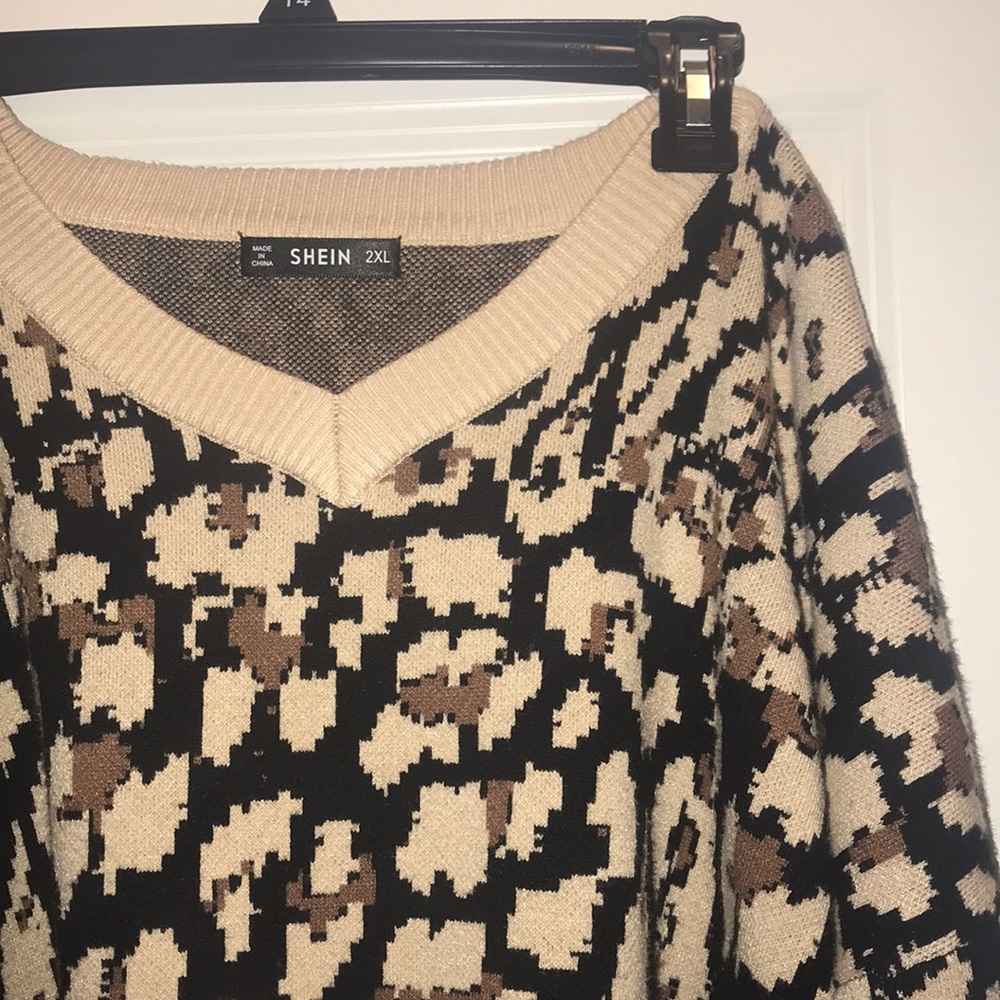 Leopard Print Sweater